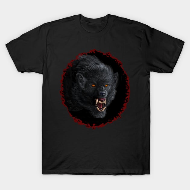 Carnivorous Lunar Activities T-Shirt by Viergacht